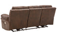 Edmar Chocolate Power Reclining Sofa - U6480515 - Vega Furniture