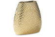 Efim Gold Finish Vase - A2000575 - Vega Furniture