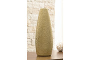 Efim Gold Finish Vase - A2000576 - Vega Furniture