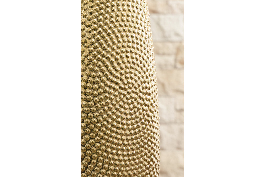 Efim Gold Finish Vase - A2000576 - Vega Furniture