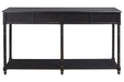 Eirdale Black Sofa/Console Table - A4000189 - Vega Furniture