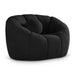 Elijah Black Boucle Fabric Chair - 644Black-C - Vega Furniture