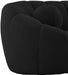 Elijah Black Boucle Fabric Chair - 644Black-C - Vega Furniture