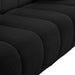 Elijah Black Boucle Fabric Loveseat - 644Black-L - Vega Furniture