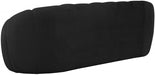 Elijah Black Boucle Fabric Sofa - 644Black-S - Vega Furniture