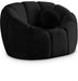 Elijah Black Velvet Chair - 613Black-C - Vega Furniture