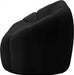 Elijah Black Velvet Loveseat - 613Black-L - Vega Furniture