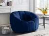 Elijah Blue Velvet Chair - 613Navy-C - Vega Furniture