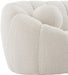 Elijah Cream Boucle Fabric Chair - 644Cream-C - Vega Furniture