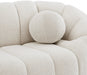 Elijah Cream Boucle Fabric Sofa - 644Cream-S - Vega Furniture