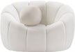 Elijah Cream Velvet Chair - 613Cream-C - Vega Furniture