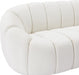 Elijah Cream Velvet Loveseat - 613Cream-L - Vega Furniture