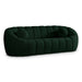 Elijah Green Boucle Fabric Sofa - 644Green-S - Vega Furniture