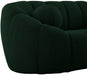 Elijah Green Boucle Fabric Sofa - 644Green-S - Vega Furniture