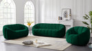 Elijah Green Velvet Loveseat - 613Green-L - Vega Furniture