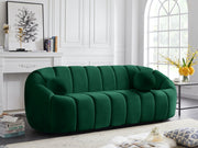 Elijah Green Velvet Sofa - 613Green-S - Vega Furniture