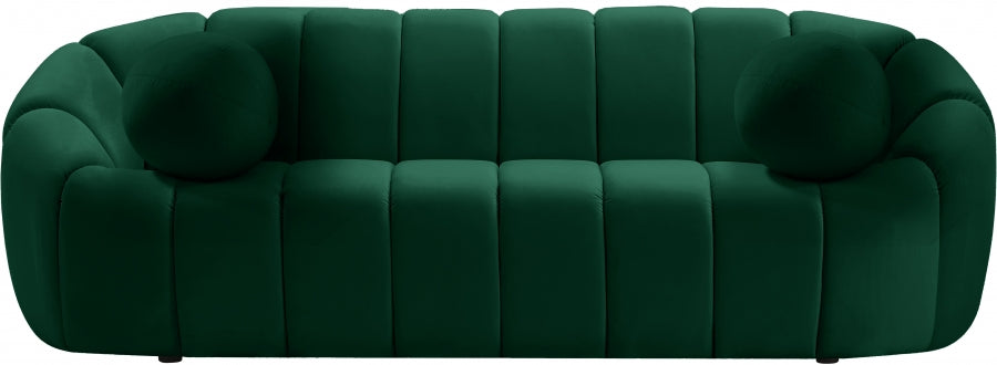 Elijah Green Velvet Sofa - 613Green-S - Vega Furniture