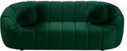 Elijah Green Velvet Sofa - 613Green-S - Vega Furniture