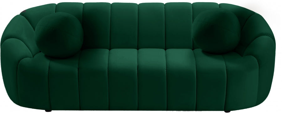 Elijah Green Velvet Sofa - 613Green-S - Vega Furniture