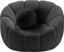 Elijah Grey Velvet Chair - 613Grey-C - Vega Furniture