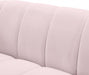 Elijah Pink Velvet Loveseat - 613Pink-L - Vega Furniture