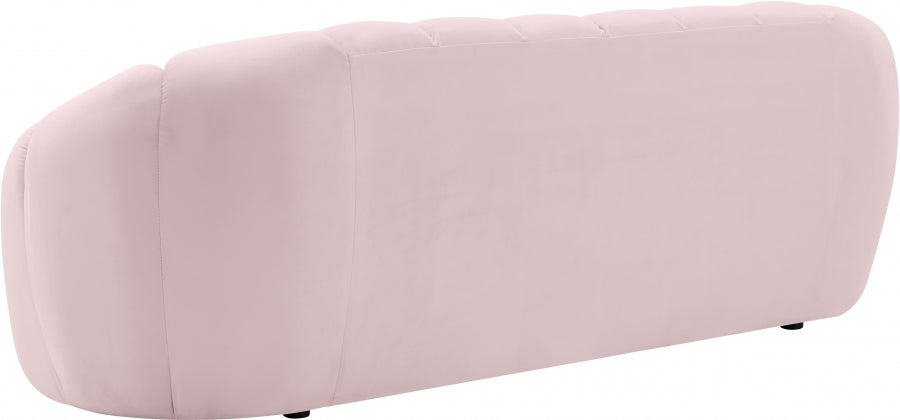 Elijah Pink Velvet Sofa - 613Pink-S - Vega Furniture