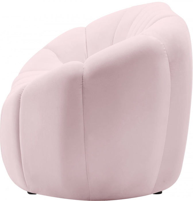 Elijah Pink Velvet Sofa - 613Pink-S - Vega Furniture