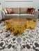 Elisha Gold Coffee Table - ELISHAGOLD-CT - Vega Furniture