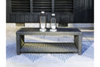 Elite Park Gray Outdoor Coffee Table - P518-701 - Vega Furniture