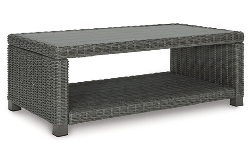 Elite Park Gray Outdoor Coffee Table - P518-701 - Vega Furniture