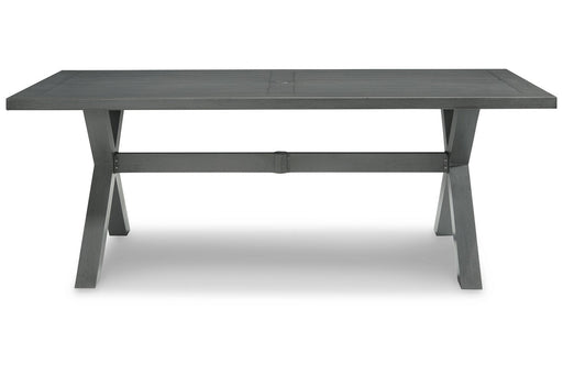 Elite Park Gray Outdoor Dining Table - P518-625 - Vega Furniture