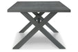 Elite Park Gray Outdoor Dining Table - P518-625 - Vega Furniture