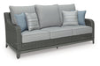 Elite Park Gray Outdoor Sofa with Cushion - P518-838 - Vega Furniture