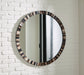 Ellford Black/Brown/Cream Accent Mirror - A8010310 - Vega Furniture