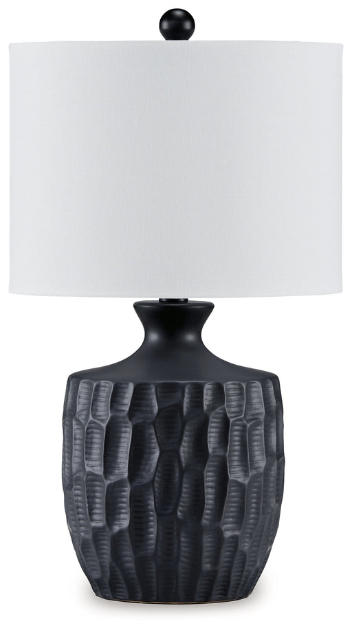 Ellisley Black Table Lamp - L180174 - Vega Furniture