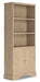Elmferd Light Brown 72" Bookcase - H302-17 - Vega Furniture
