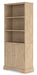 Elmferd Light Brown 72" Bookcase - H302-17 - Vega Furniture