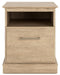 Elmferd Light Brown File Cabinet - H302-12 - Vega Furniture
