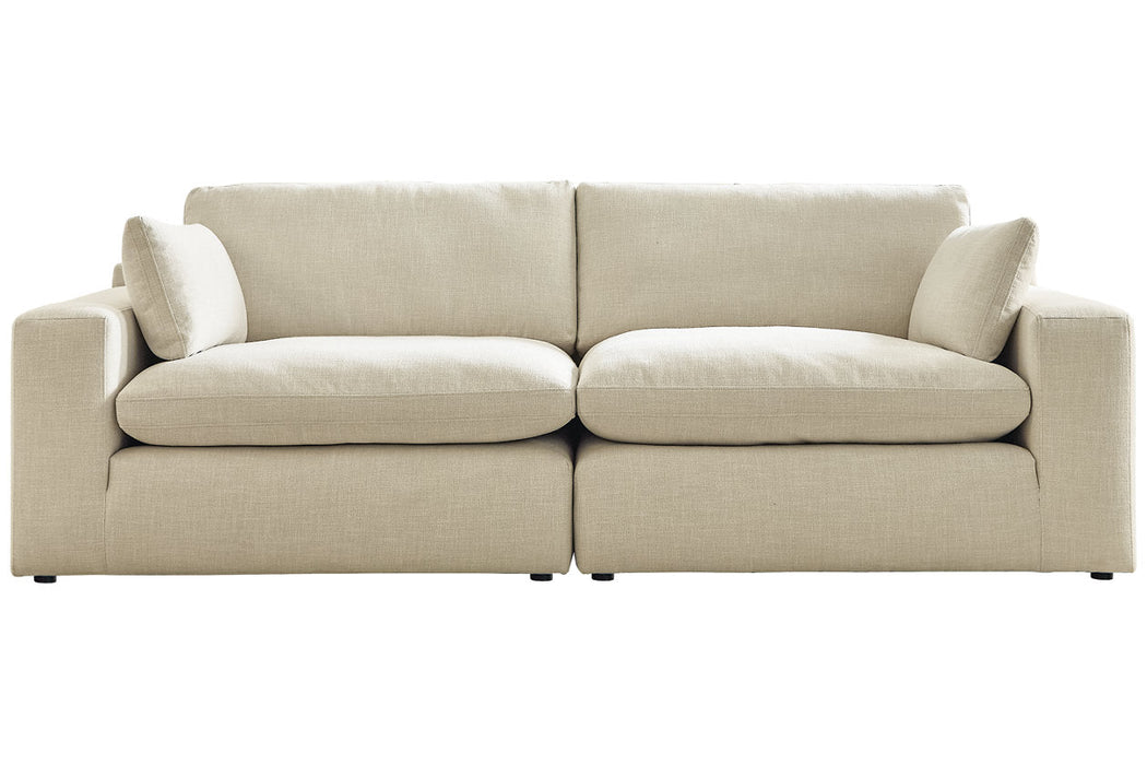 Elyza Linen 2-Piece Sectional - SET | 1000664 | 1000665 - Vega Furniture