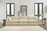Elyza Linen 3-Piece Sectional - SET | 1000646 | 1000664 | 1000665 - Vega Furniture