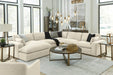 Elyza Linen 5-Piece LAF Sectional - SET | 1000616 | 1000665 | 1000677 | 1000646(2) | 1000608 - Vega Furniture