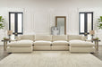 Elyza Linen Double Chaise Sectional - SET | 1000616 | 1000617 | 1000646(2) - Vega Furniture