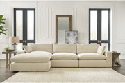 Elyza Linen LAF Sofa Chaise - SET | 1000616 | 1000665 | 1000646 | 1000608 - Vega Furniture