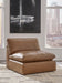 Emilia Caramel Armless Chair - 3090146 - Vega Furniture