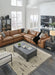 Emilia Caramel Leather 6-Piece Sectional - SET | 3090164 | 3090165 | 3090177 | 3090146 | 3090146 | 3090146 - Vega Furniture