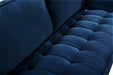 Emily Blue Velvet Sofa - 625Navy-S - Vega Furniture