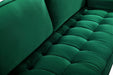 Emily Green Velvet Loveseat - 625Green-L - Vega Furniture