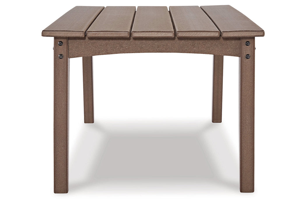 Emmeline Brown Outdoor Coffee Table - P420-701 - Vega Furniture