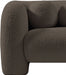 Emory Boucle Fabric Chair Brown - 139Brown-C - Vega Furniture