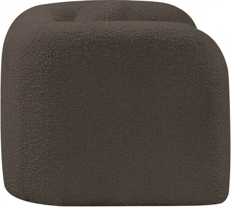 Emory Boucle Fabric Chair Brown - 139Brown-C - Vega Furniture